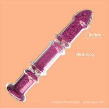 Les femelles verre pénis Anal Sex Toys (IJ-GD2012)